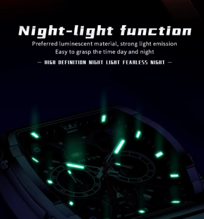 MoonMaster - Chronograph & Moonphase Men’s Quartz Watch