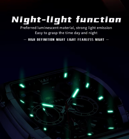 MoonMaster - Chronograph & Moonphase Men’s Quartz Watch