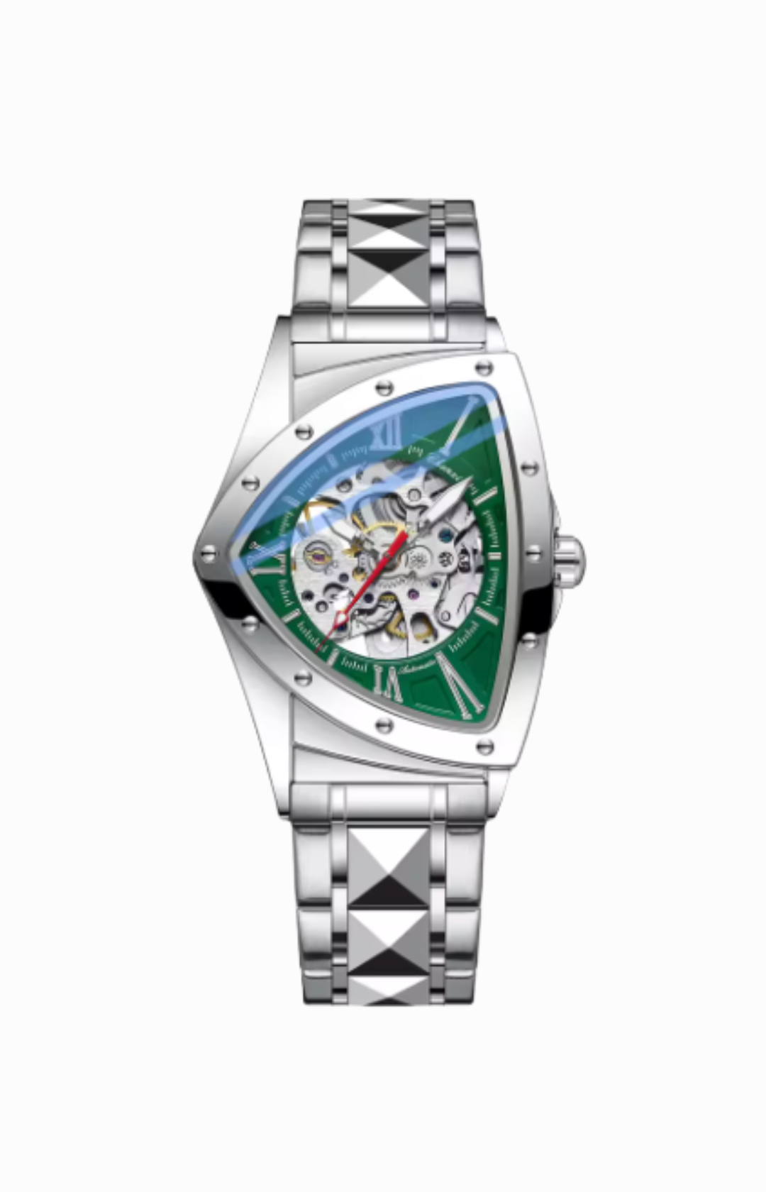 IronVortex - Skeleton Military Automatic Watch