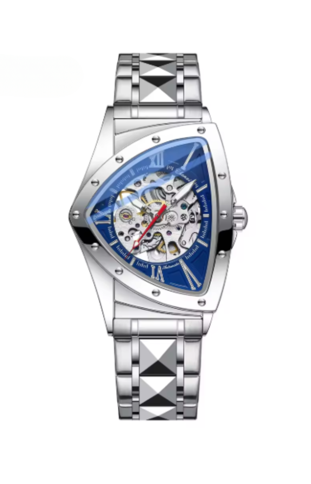 IronVortex - Skeleton Military Automatic Watch