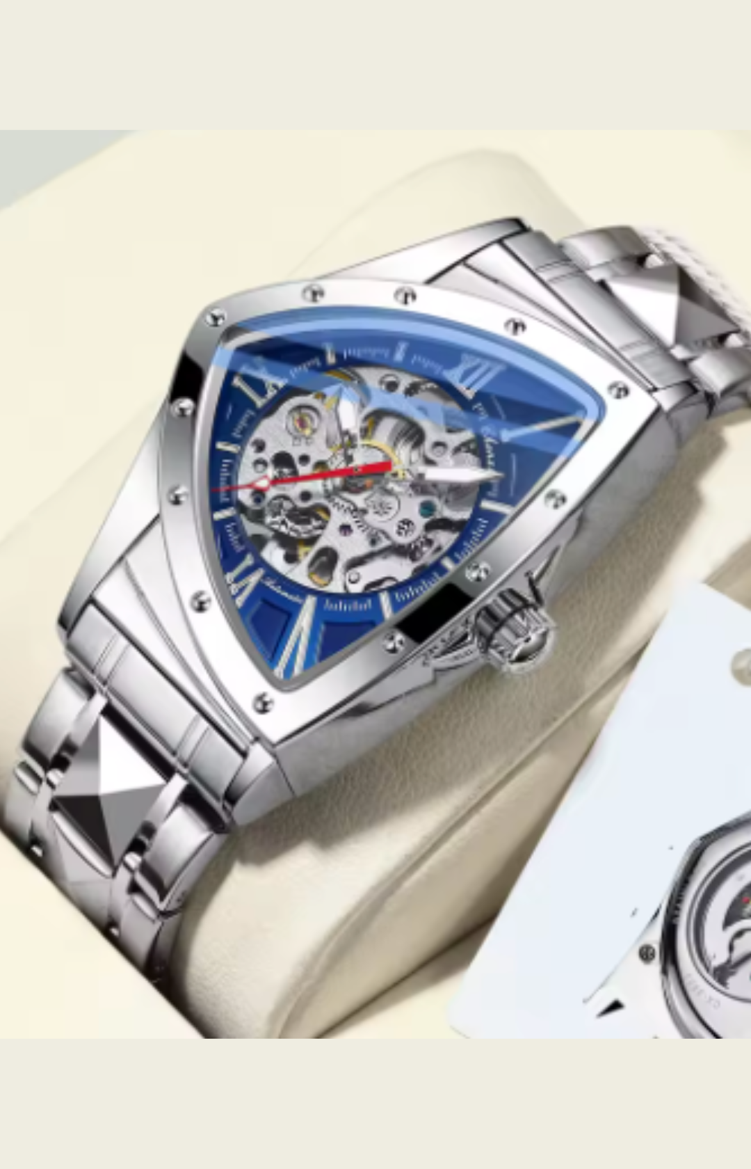 IronVortex - Skeleton Military Automatic Watch