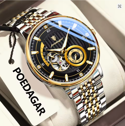 The Langston - Hollowed Chronograph Waterproof Luxury Business Automatic Mechanical Wristwatch
