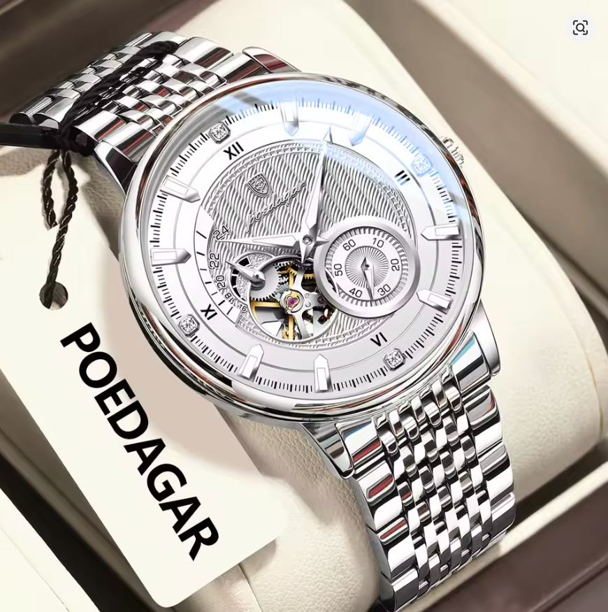 The Langston - Hollowed Chronograph Waterproof Luxury Business Automatic Mechanical Wristwatch