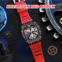 Skeleton Red Black
