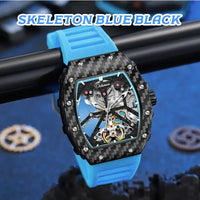 Skeleton Blue Black